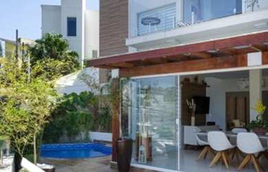 Imagem: A casa em condomínio possui 3 Dormitórios, 3 Banheiros, 4