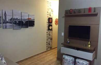 Imagem: O apartamento possui 1 Dormitório, 1 Vaga na garagem e está