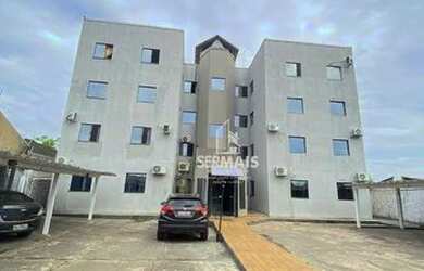 Imagem: O apartamento possui 2 Dormitórios, 1 Banheiro, 1 Vaga na garagem