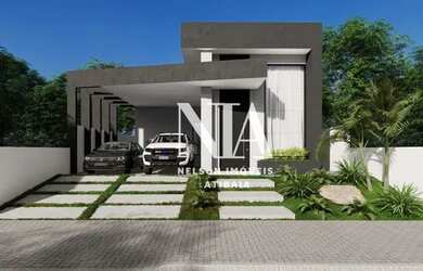 Imagem: A casa em condomínio possui 4 Dormitórios, 5 Banheiros, 4