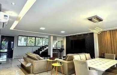 Imagem: A casa em condomínio possui 4 Dormitórios, 5 Banheiros, 3