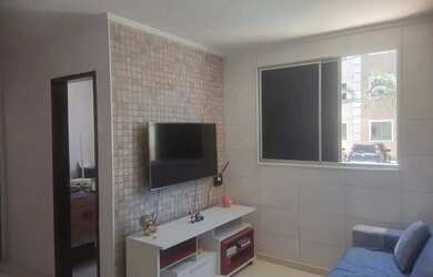 Imagem: O apartamento possui 2 Dormitórios, 1 Banheiro, 1 Vaga na garagem