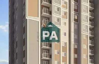 Imagem: O apartamento possui 2 Dormitórios, 1 Banheiro, 1 Vaga na garagem