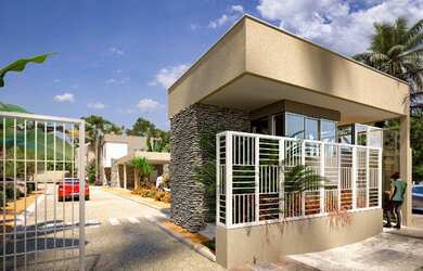 Imagem: A casa em condomínio possui 2 Dormitórios, 3 Banheiros, 1