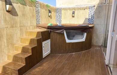 Imagem: A casa em condomínio possui 3 Dormitórios, 4 Banheiros, 4