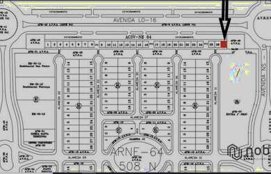 Imagem: O terreno possui 144m² de Área e está localizado em Plano