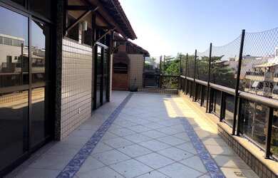 Imagem: O apartamento na cobertura possui 3 Dormitórios, 3 Banheiros