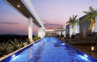 Imagem 1: Praia Grande Ubatuba. Piscina, Churrasqueira, VarandaeVista para o mar