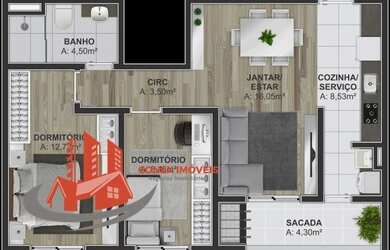 Imagem 9: CAXIAS DO SUL - Apartamento Padrão - Ana Rech