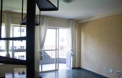 Imagem: O apartamento na cobertura possui 3 Dormitórios, 2 Banheiros