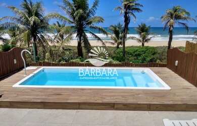 Imagem: A casa em condomínio possui 4 Dormitórios, 3 Banheiros, 5