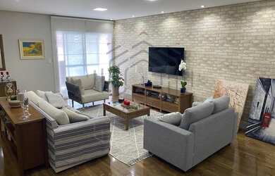 Imagem: O apartamento e possui 3 Dormitórios, Suítes, 4 Banheiros