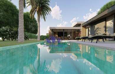 Imagem: A casa possui 5 Dormitórios, 5 Banheiros, 3 Vagas na garagem