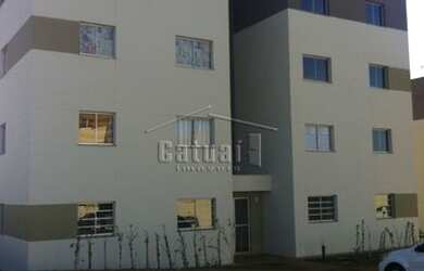 Imagem: O apartamento possui 2 Dormitórios, 1 Banheiro, 1 Vaga na garagem