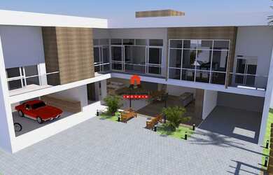 Imagem: O terreno possui 800m² de Área e está localizado em Aqui