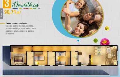 Imagem 5: Lindas casas novas em condomínio com lazer completo em frente ao novo...