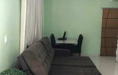 Imagem: O apartamento possui 1 Dormitório, 1 Banheiro, 1 Vaga na garagem