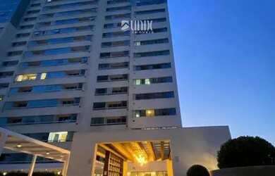 Imagem: O apartamento possui 1 Dormitório, 1 Banheiro, 1 Vaga na garagem