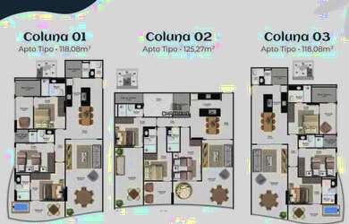 Imagem 7: Apartamento à venda, 3 quartos, 3 suítes, 2 vagas, Enseada Azul - Guarapari/ES