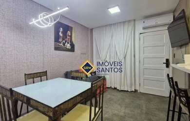 Imagem 4: GONZAGA, EM SANTOS - 1 SUÍTE - MOBILIADO PRÉDIO FRENTE A PRAIA