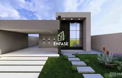 Imagem: A casa possui 3 Dormitórios, 2 Banheiros, 1 Vaga na garagem