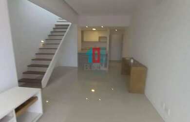 Imagem: O apartamento na cobertura possui 3 Dormitórios, 2 Banheiros