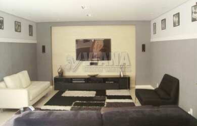 Imagem: A casa em condomínio possui 4 Dormitórios, 5 Banheiros, 5