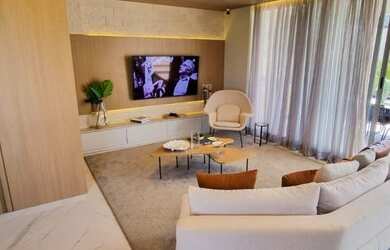 Imagem: A casa em condomínio possui 3 Dormitórios, 5 Banheiros, 3