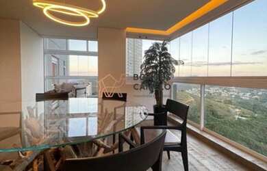 Imagem: O apartamento possui 3 Dormitórios, 4 Banheiros, 4 Vagas na