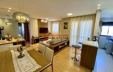 Imagem: O apartamento possui 2 Dormitórios, 2 Banheiros, 2 Vagas na