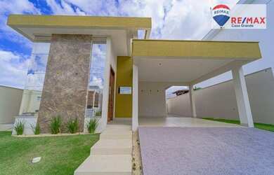 Imagem: A casa em condomínio possui 3 Dormitórios, 3 Banheiros, 2