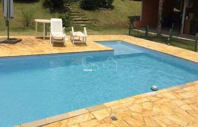 Imagem 4: Linda casa,4 suítes,Ampla área de lazer piscina, churrasqueira, forno a lenha, campo de fu