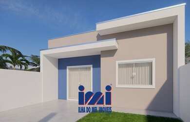 Imagem: A casa possui 2 Dormitórios, 2 Banheiros, 1 Vaga na garagem