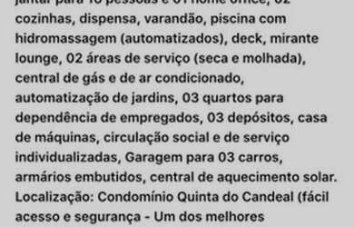 Imagem 7: Casa Luxuosa , 4 suites, Candeal, Salvador-Ba