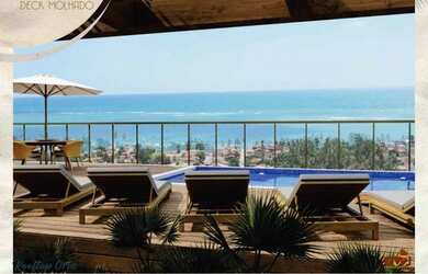 Imagem 1: Rooftop Orla Tamandaré. Piscina, Churrasqueira, Imóvel mobiliadoeVaranda