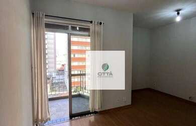 Imagem: O apartamento possui 1 Dormitório, 1 Banheiro, 1 Vaga na garagem