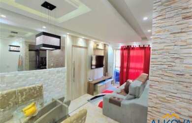 Imagem: O apartamento possui 2 Dormitórios, 2 Banheiros, 1 Vaga na