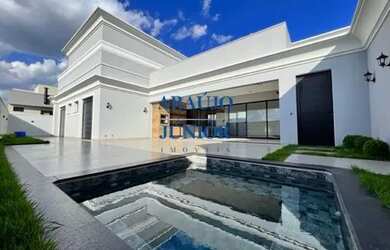 Imagem: A casa em condomínio possui 3 Dormitórios, 5 Banheiros, 4