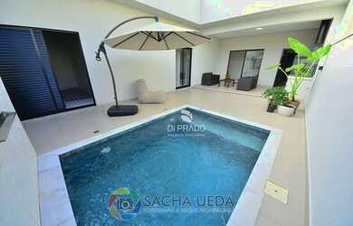 Imagem: A casa em condomínio possui 3 Dormitórios, 5 Banheiros, 4