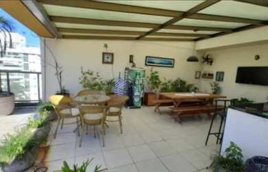 Imagem: O apartamento na cobertura possui 3 Dormitórios, 3 Banheiros