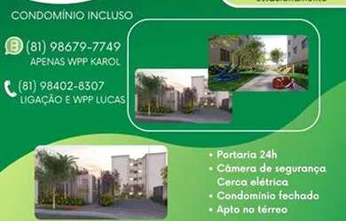 Imagem: O apartamento possui 2 Dormitórios, 1 Banheiro, 1 Vaga na garagem