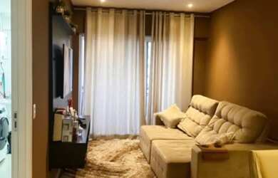 Imagem: O apartamento possui 1 Dormitório, 2 Banheiros, 1 Vaga na garagem