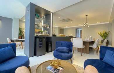 Imagem: O apartamento possui 2 Dormitórios, 3 Banheiros, 2 Vagas na