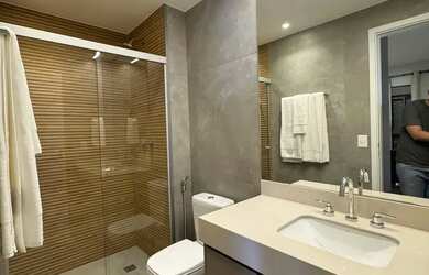 Imagem 14: LINDO APARTAMENTO DECORADO E MOBILIADO PARA LOCAÇÃO NO CENTRO DE ALPHAVILLE