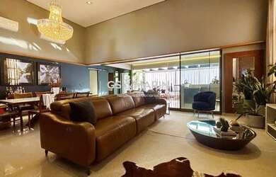 Imagem: A casa em condomínio possui 3 Dormitórios, 5 Banheiros, 4