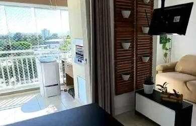 Imagem: O apartamento possui 2 Dormitórios, 2 Banheiros, 2 Vagas na