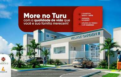 Imagem: 041- PASSO CHAVE NO TURU - VILLAGE GARDEN 2 - com suíte e varanda