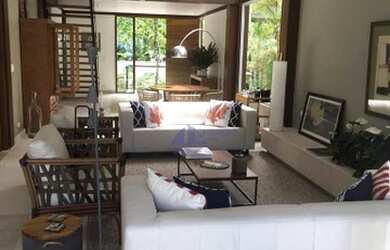 Imagem: A casa em condomínio possui 4 Dormitórios, 4 Banheiros, 4