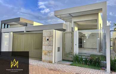 Imagem: A casa em condomínio à venda possui 4 Dormitórios, 4 Banheiros