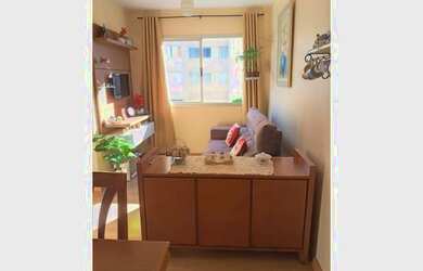 Imagem: O apartamento possui 2 Dormitórios, 1 Banheiro, 1 Vaga na garagem